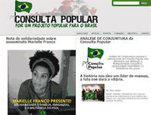 Tablet Screenshot of consultapopular.org.br